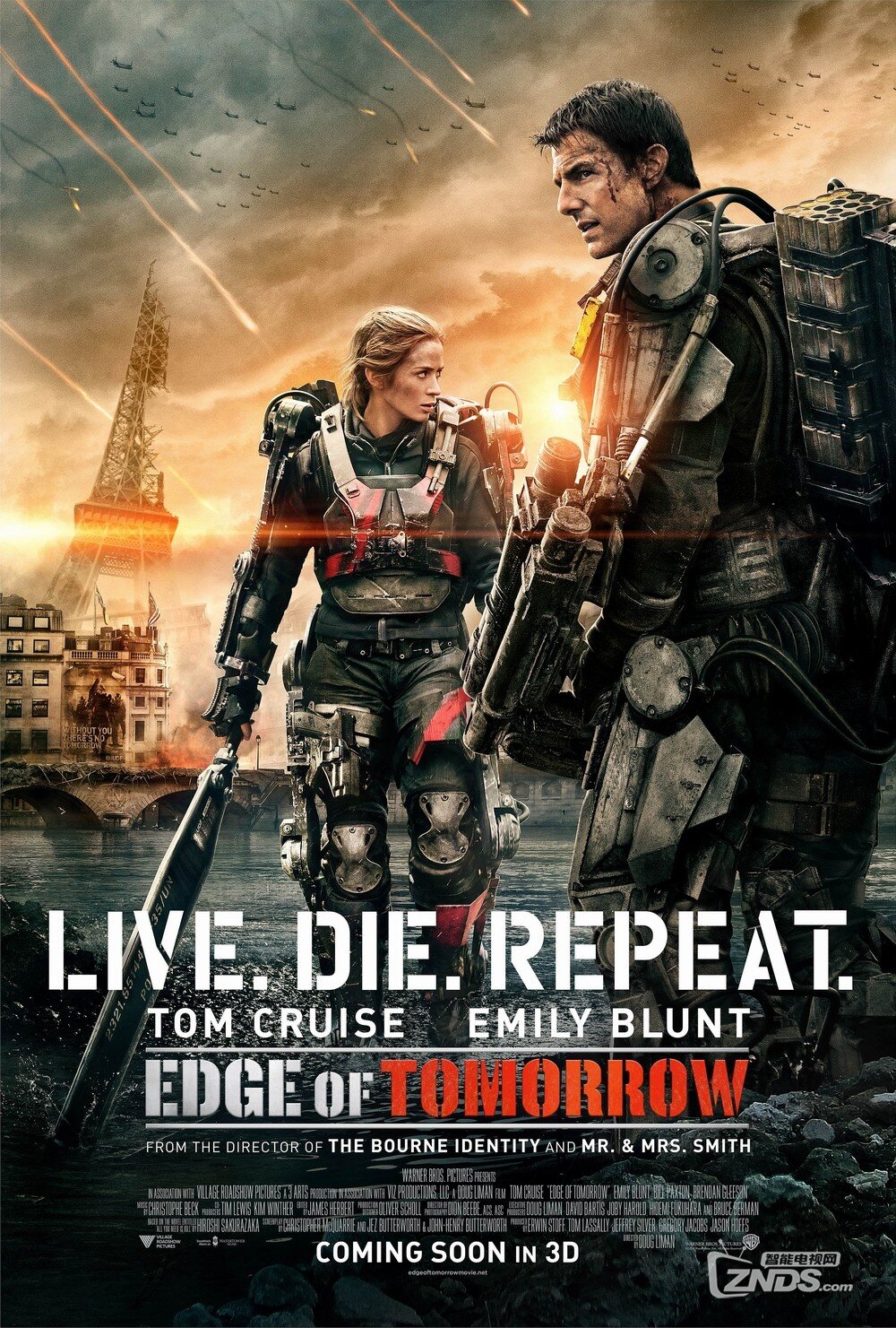 Edge Of Tomorrow Blu-ray 3D Trailer German - YouTube