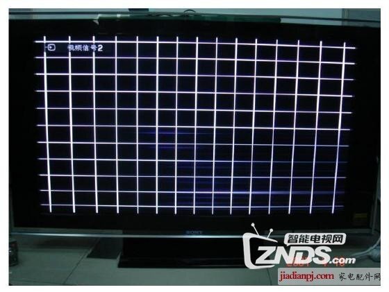 液晶屏坏的典型图像症状及判断方法_海信智能