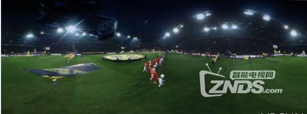 【360全景视频】足球赛现场