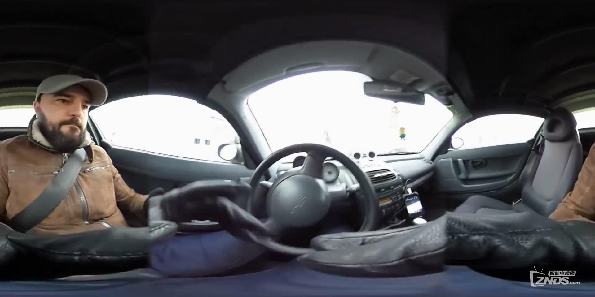 【360全景视频】奔驰SMART Roadster试驾体