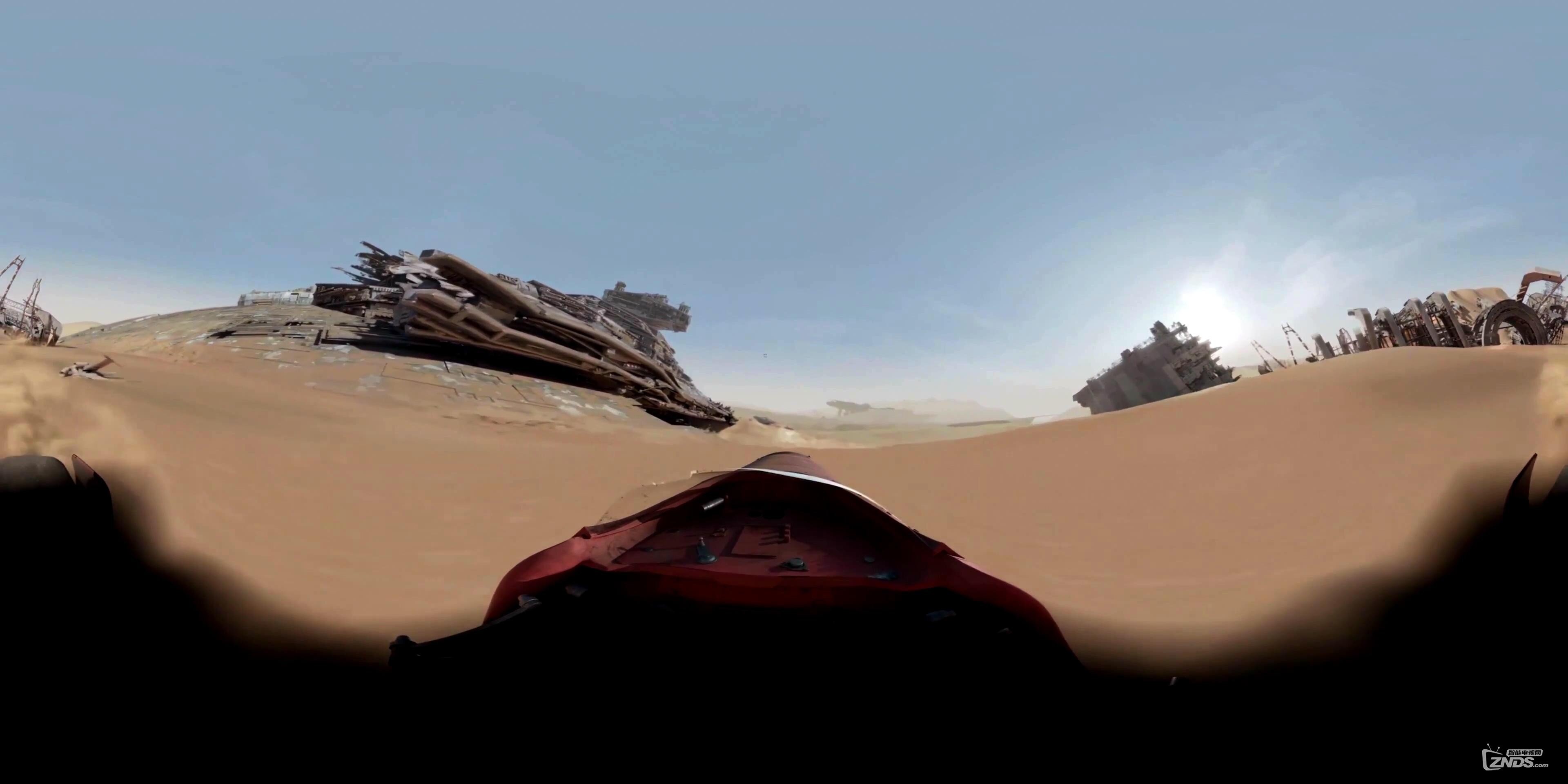 【360全景视频】星球大战7荒漠星球全景视频
