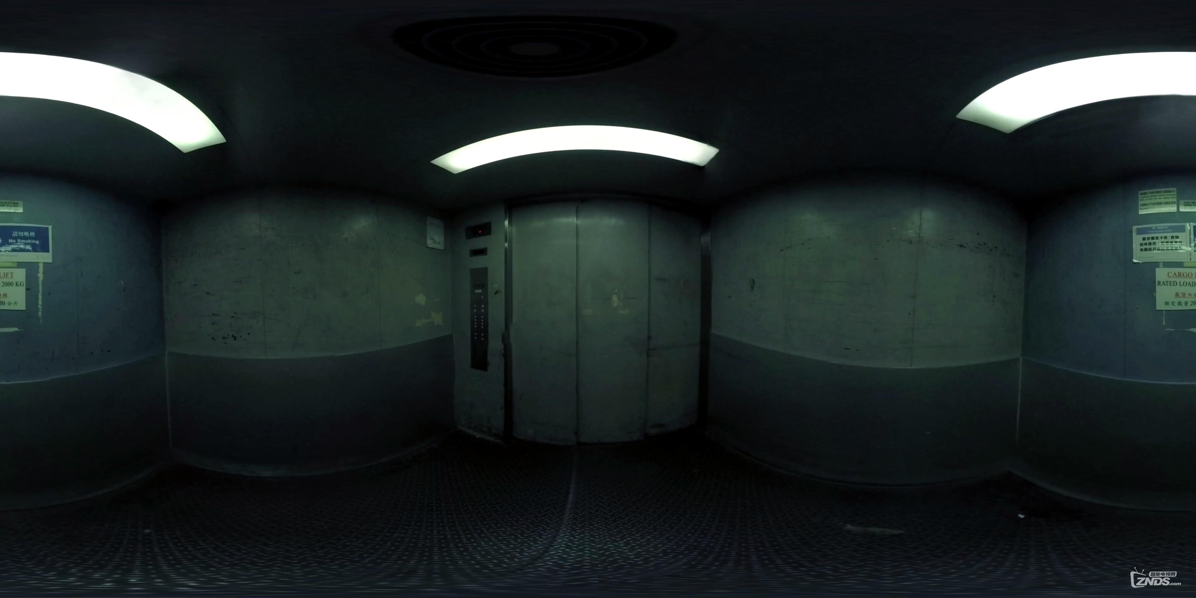 【360度VR全景视频】恐怖电梯《时辰到》短