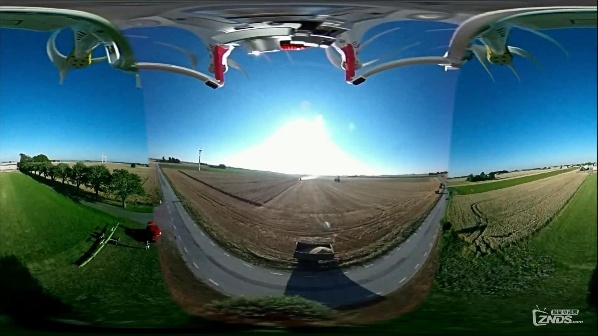 【360度VR全景视频】无人机航拍飞行测试_VR视频下载
