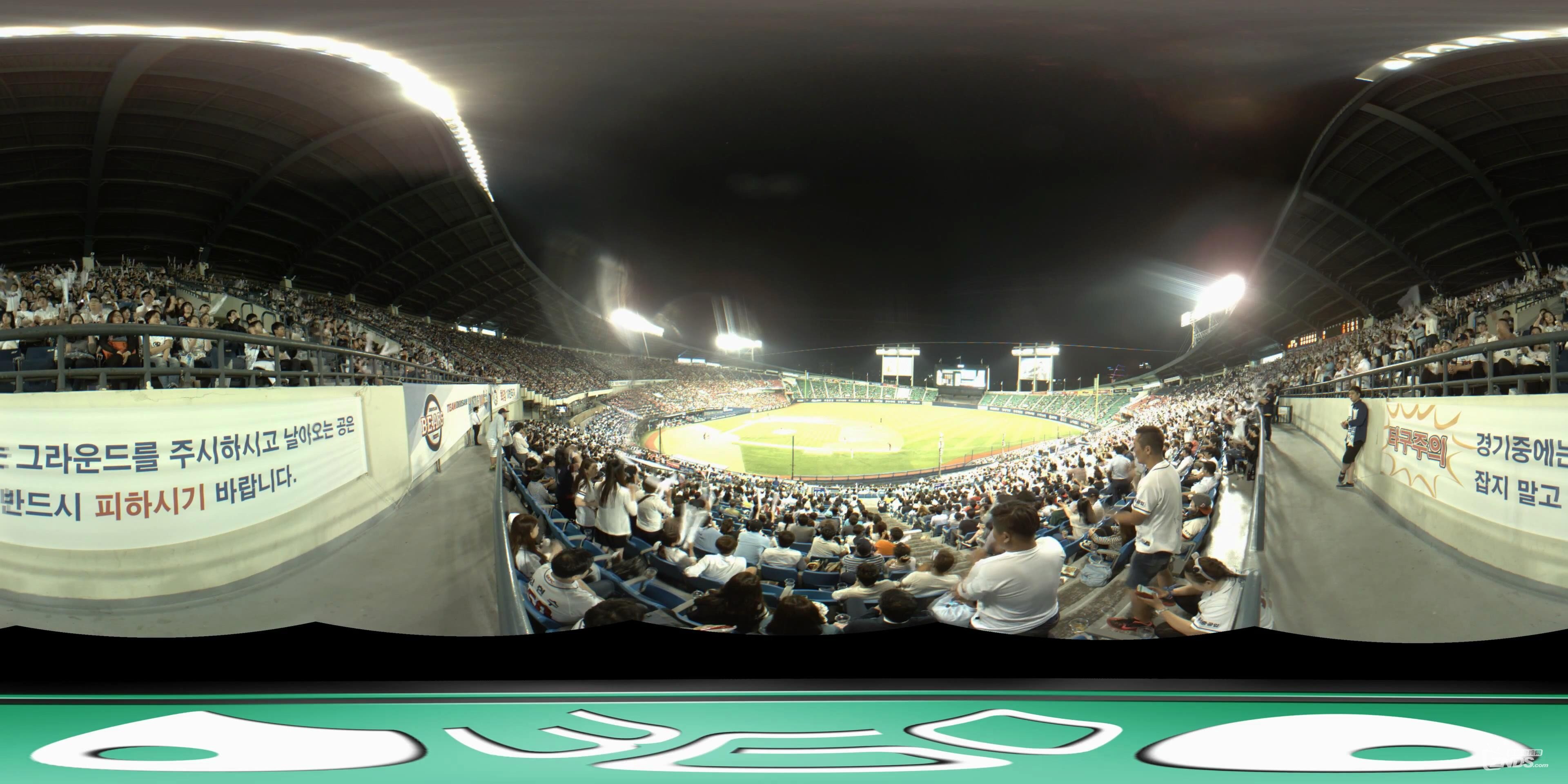 【360度VR全景视频】斗山和起亚的棒球比赛