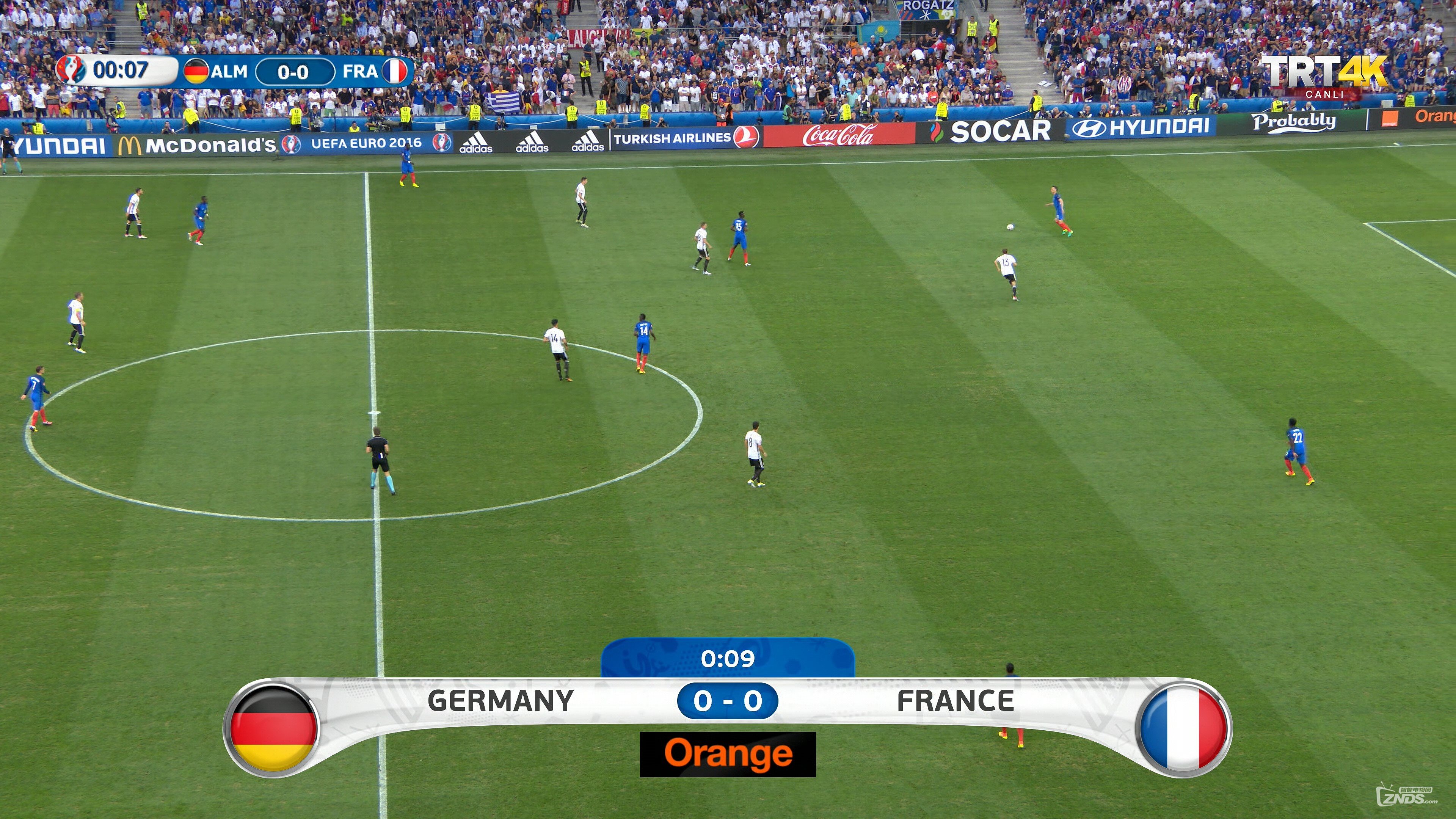 [4K足球赛]2016年法国欧洲杯半决赛(2016-07-