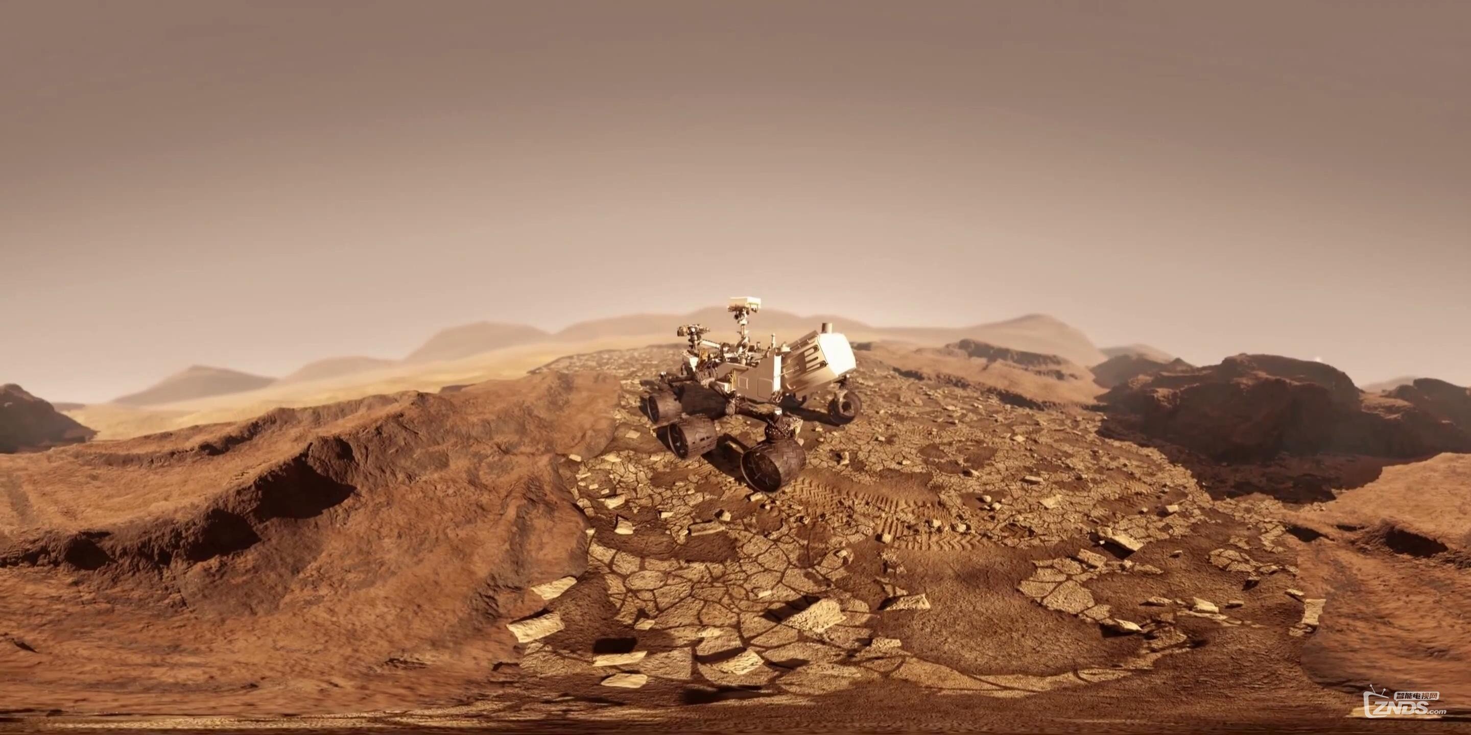 【360度VR全景视频】探测器拍摄火星现场_V