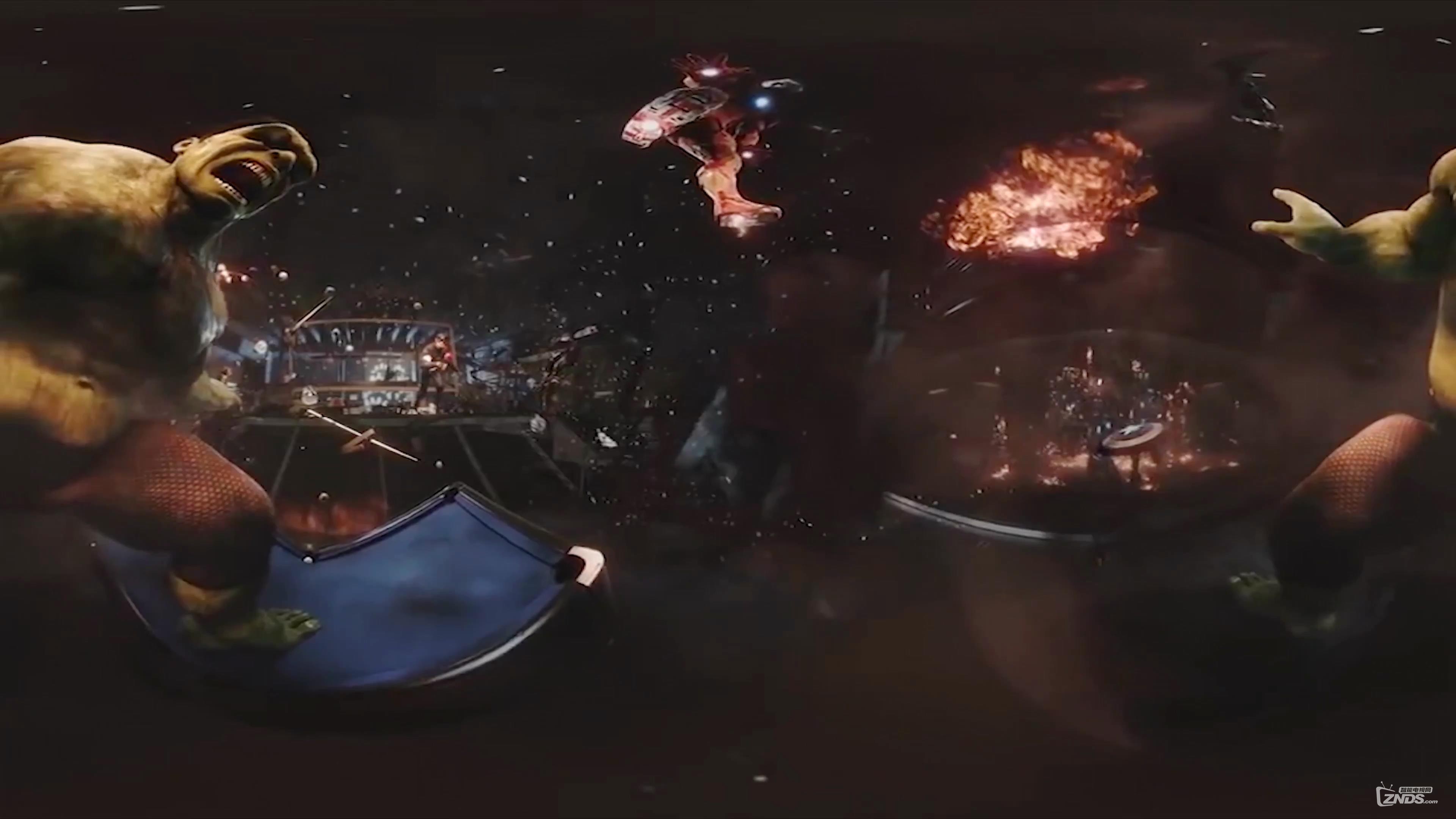 【VR360°全景】[4K] 复仇者联盟VR体验片段