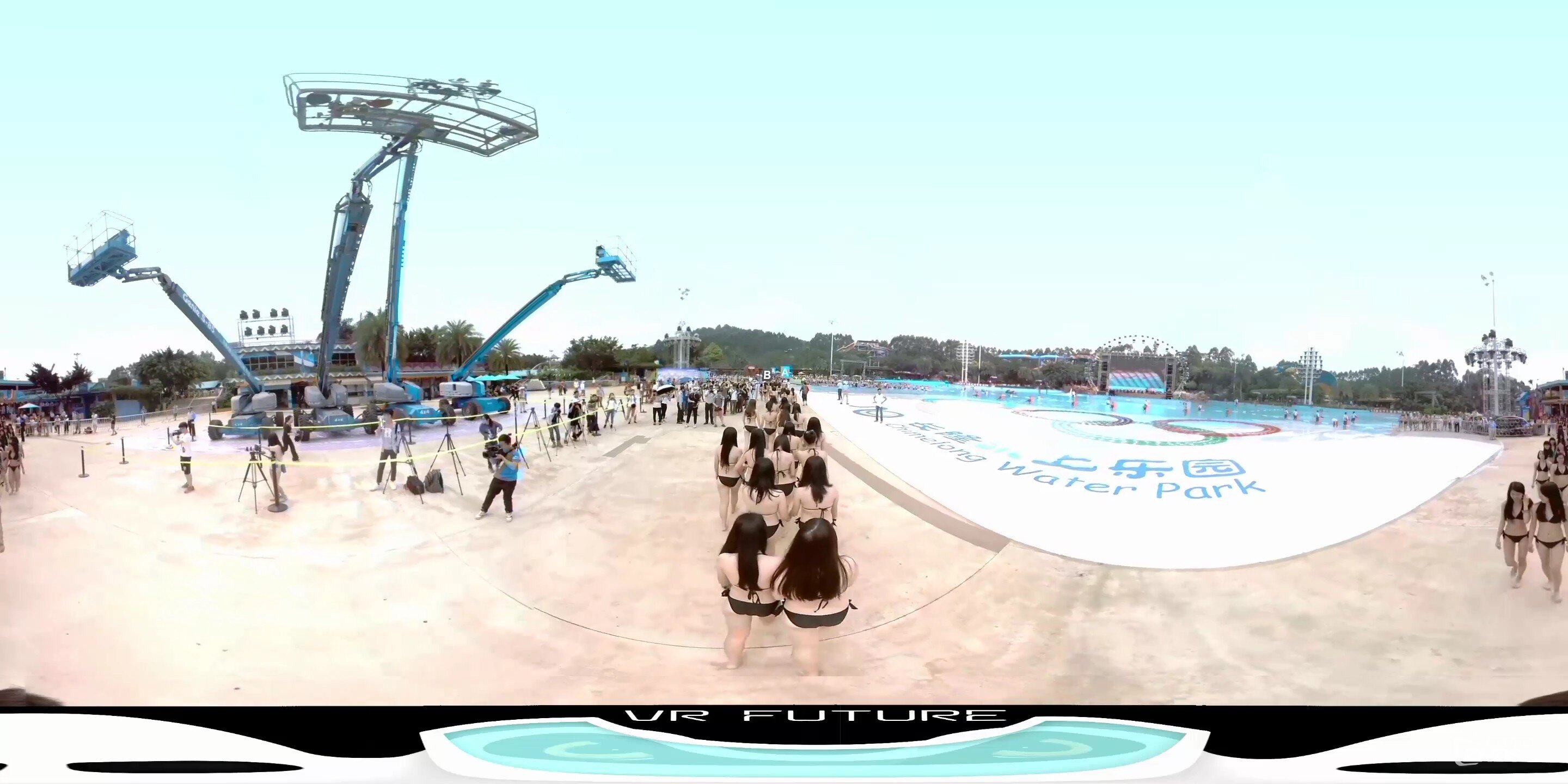 全景视频:长隆水上乐园《太阳的比基尼》VR视