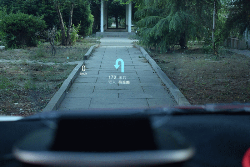 用它就安全多了!hud vision体验记