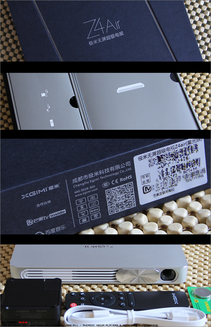 移动商务首选极米z4air超级无屏电视测评