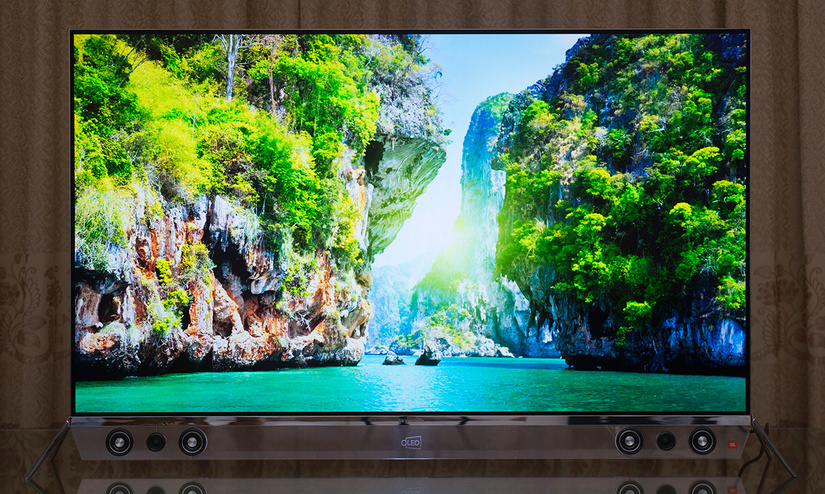 创维55s9300电视4k本地视频播放测试,画质美到不行!