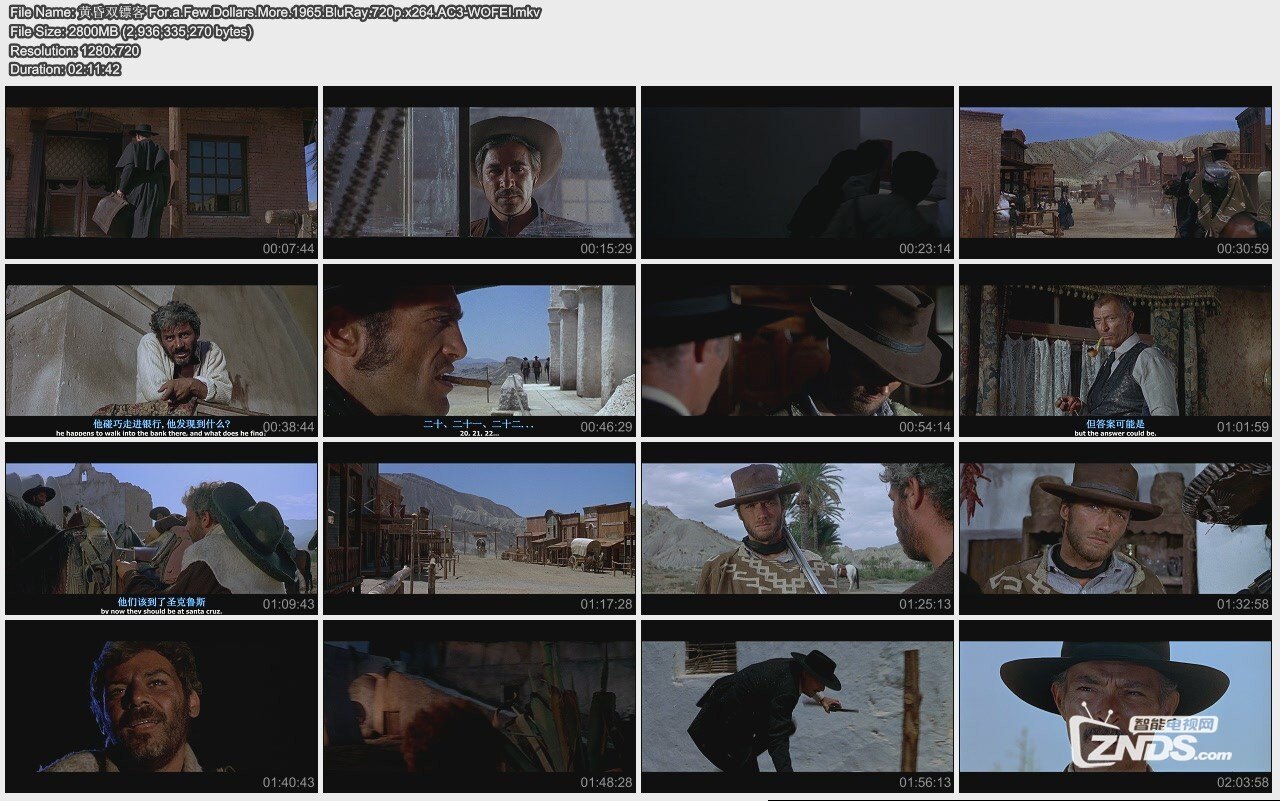 经典合集-【镖客三部曲】720P 中英字幕_影音爱好者_ZNDS