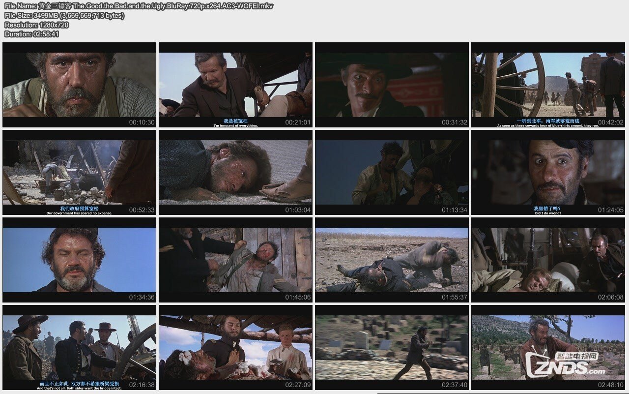 经典合集-【镖客三部曲】720P 中英字幕_影音爱好者_ZNDS