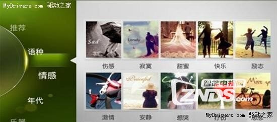 乐视TV超级电视音乐类应用盘点—安心听音乐