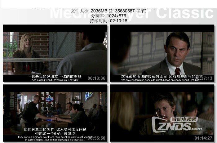 美国 犯罪惊悚片《命悬一线/铁案疑云 》BD高清 中英双字