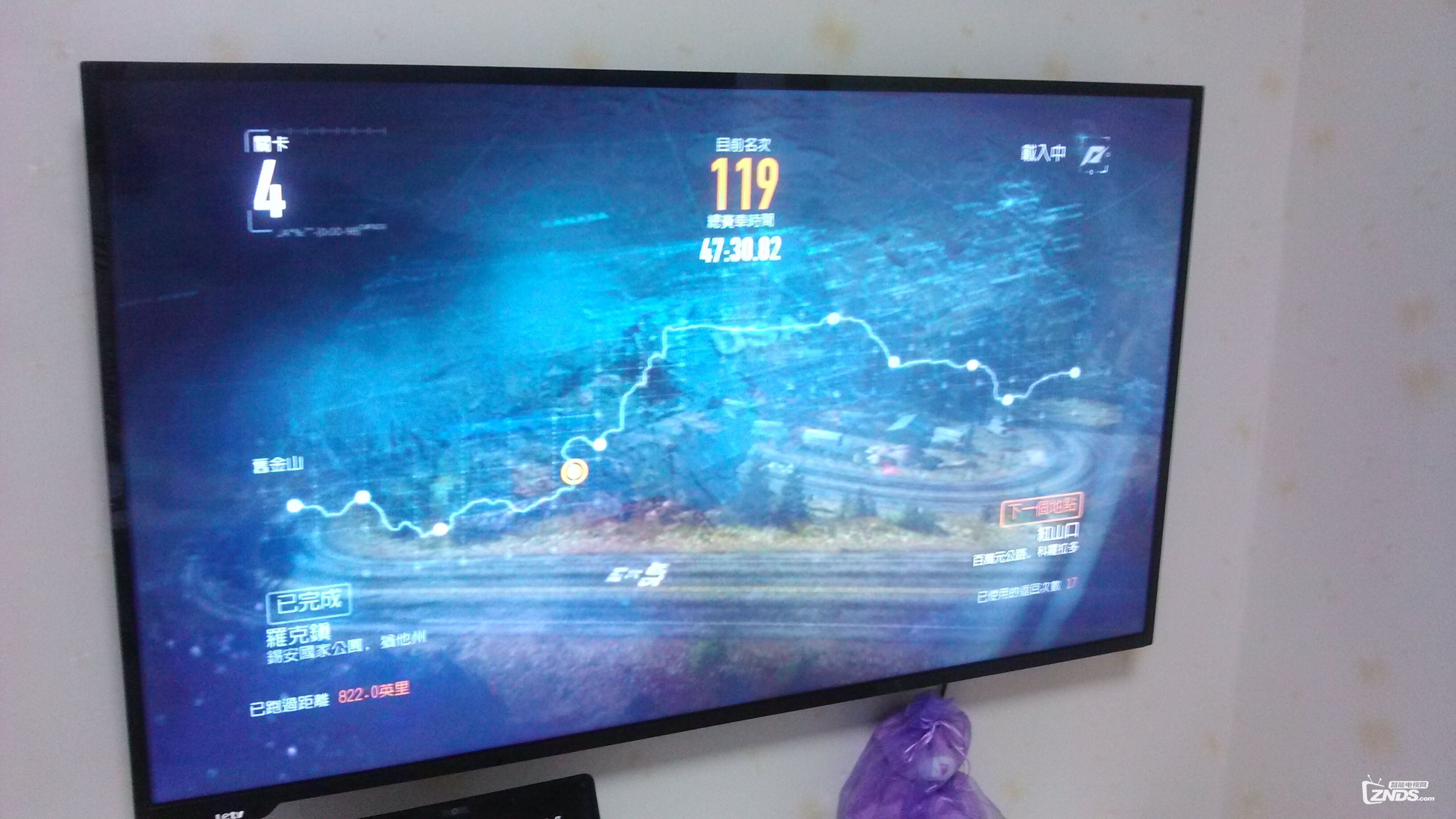 用乐视超级电视X60玩极品飞车16-HDMI体验