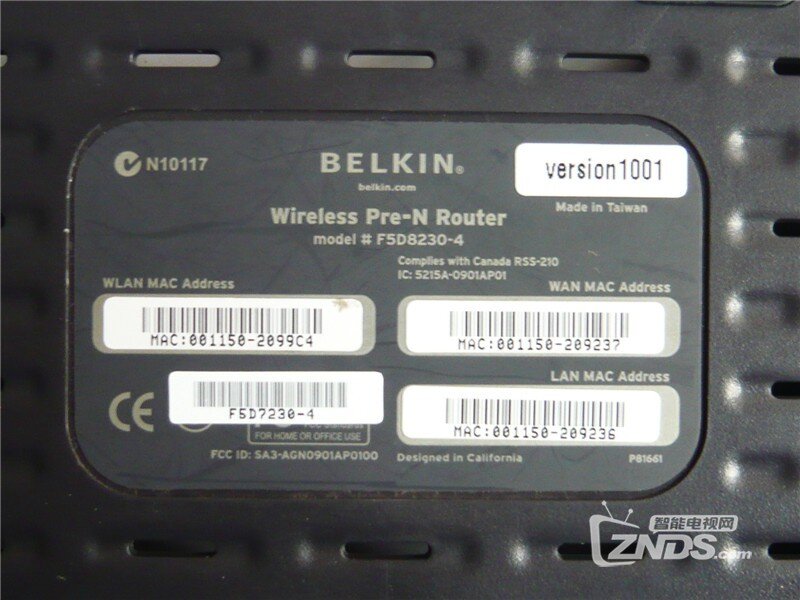 贝尔金（Belkin）无线路由器复位电路修复