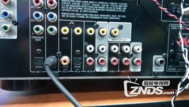 "关闭内置扬声器"用spdif线连接功放至mitv,功放外接音箱小米电视*1