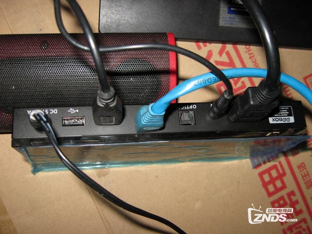 PPBOX 1S 用HDMI转DVI 完美实现 “盒子+显示器+音箱【看大片】
