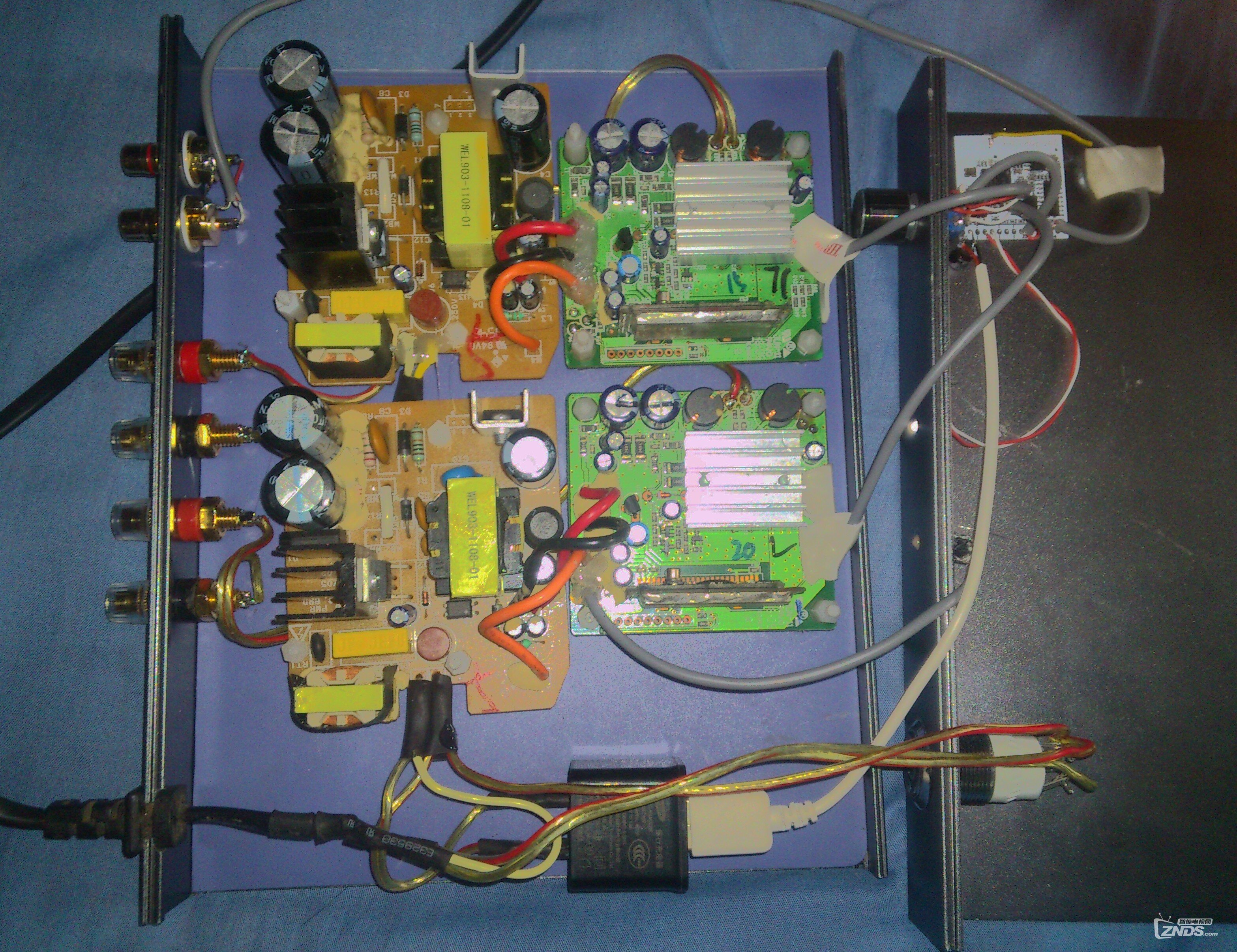 泰捷WEBOX+DIY蓝牙功放 色图欣赏