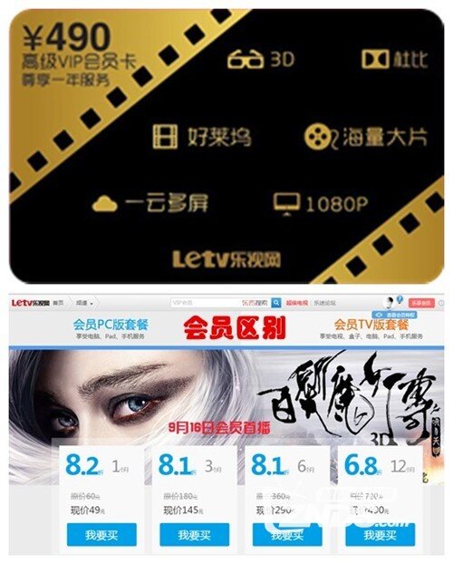 乐视网TV版本测试：海量正版影视随便看