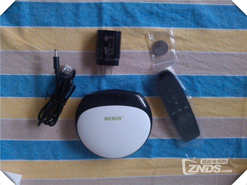 泰捷WEBOX活动奖品收到