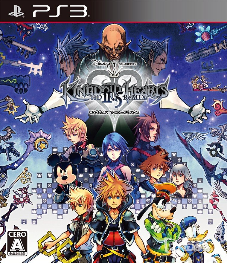 《王国之心 HD 2.5(Kingdom Hearts HD 2.5 ReMIX)》[欧版][EU][19.35G]