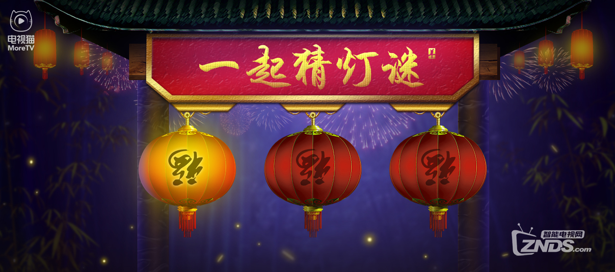 正月十五闹元宵，赏灯猜谜电视猫!