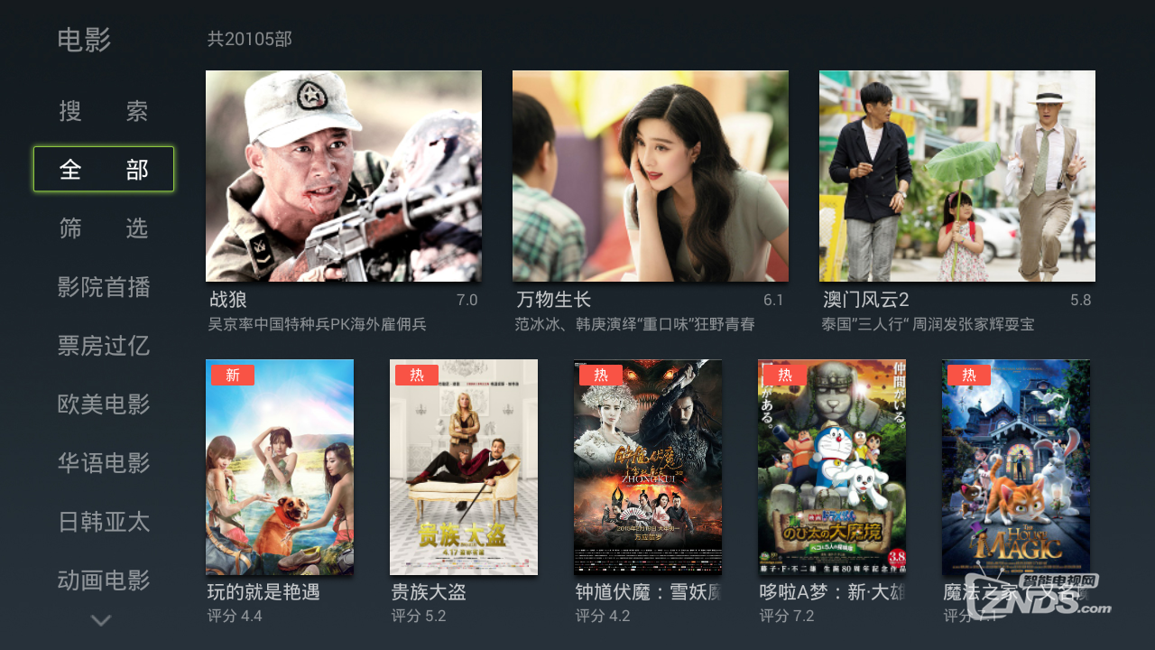 小米盒子看电视，直播软件