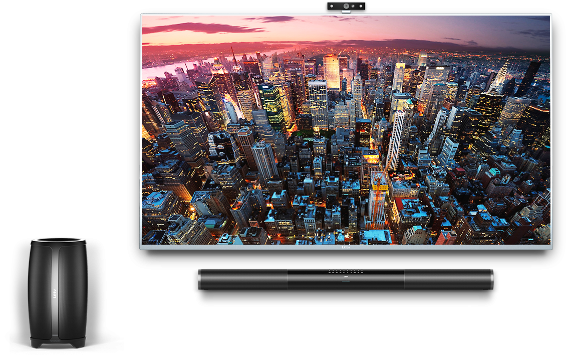 曲面大屏分体一个都不能少乐视第4代超级电视发布