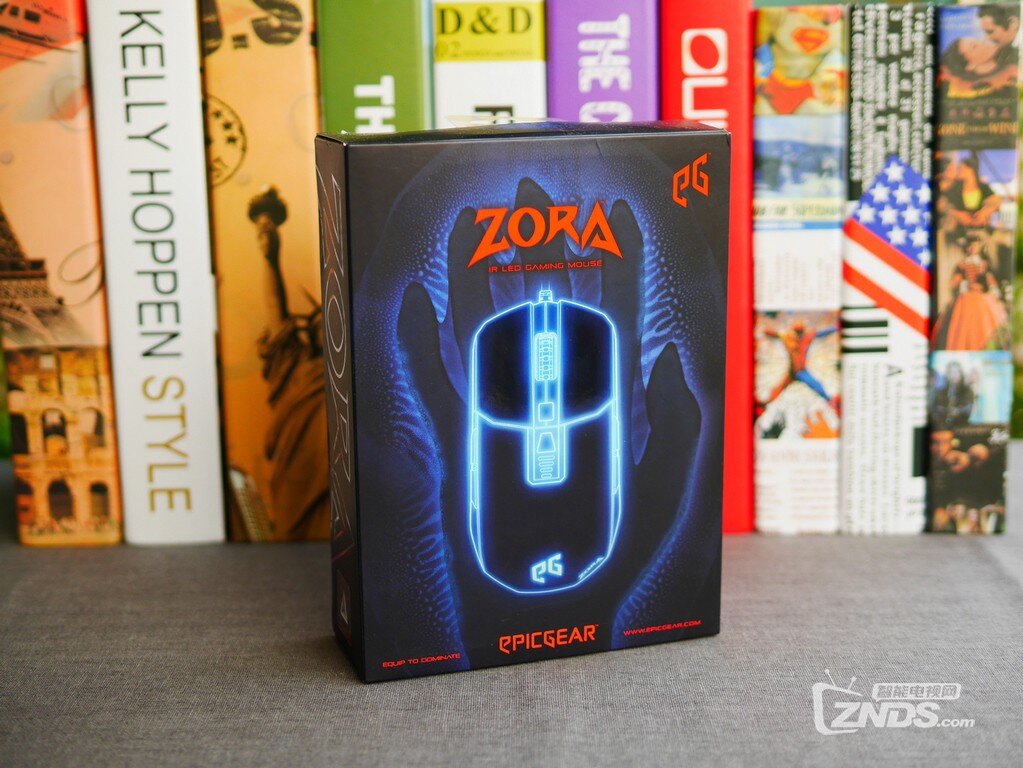 异极（Epicgear）魔拉ZORA职业电竞游戏鼠标白色版开箱新固...