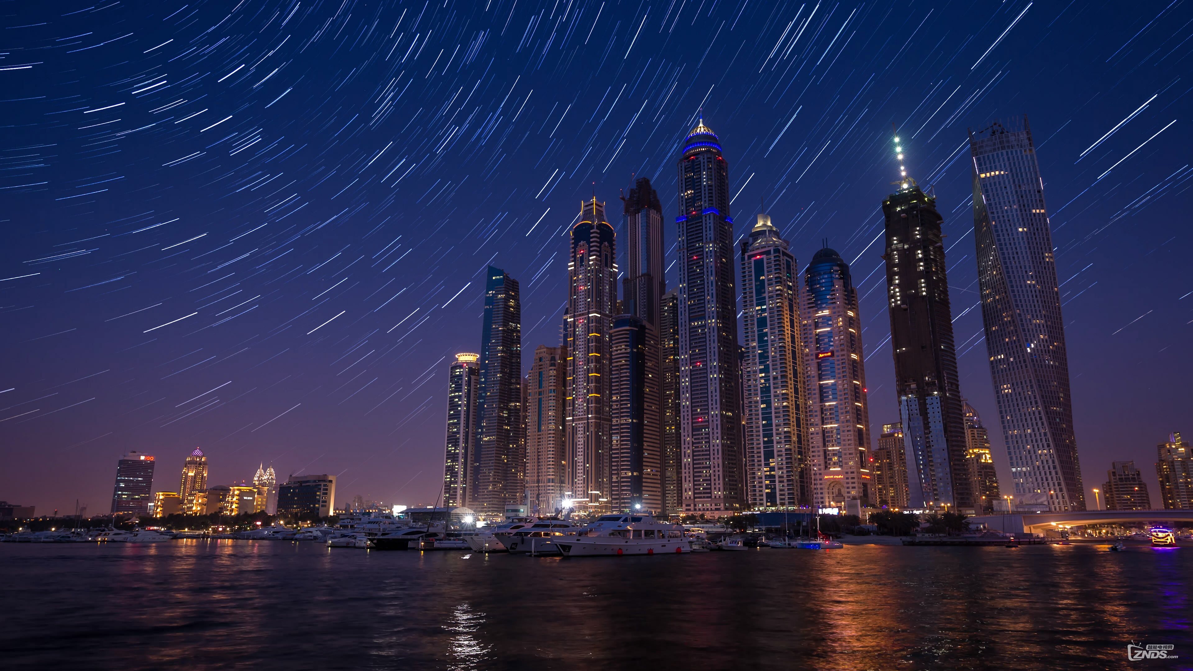 4k高清海信最新4k演示片迪拜城市风景4k延时摄影2160pmp