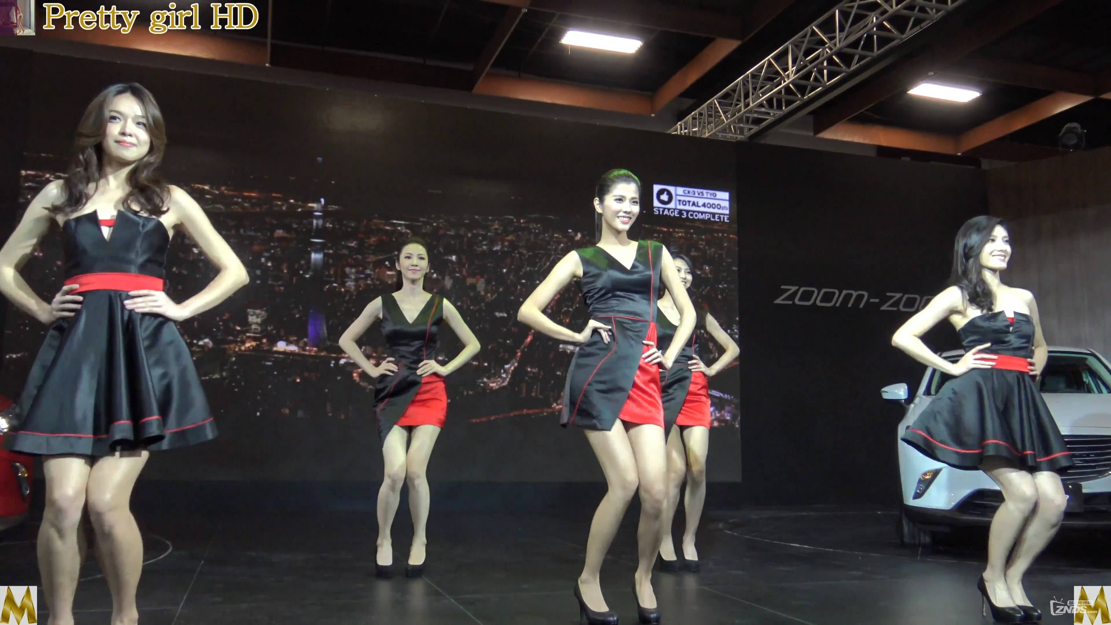 4k高清2016台北车展马自达漂亮车模热舞2160pmp4132mb