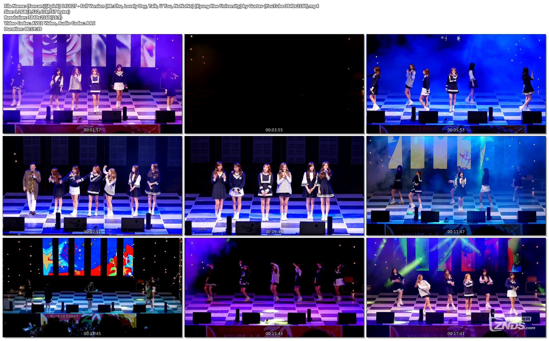 (Fancam)[Apink] 141027 - Full Version [Mr.Chu, Lovely Day, Talk, U You, NoNoNo] .jpg