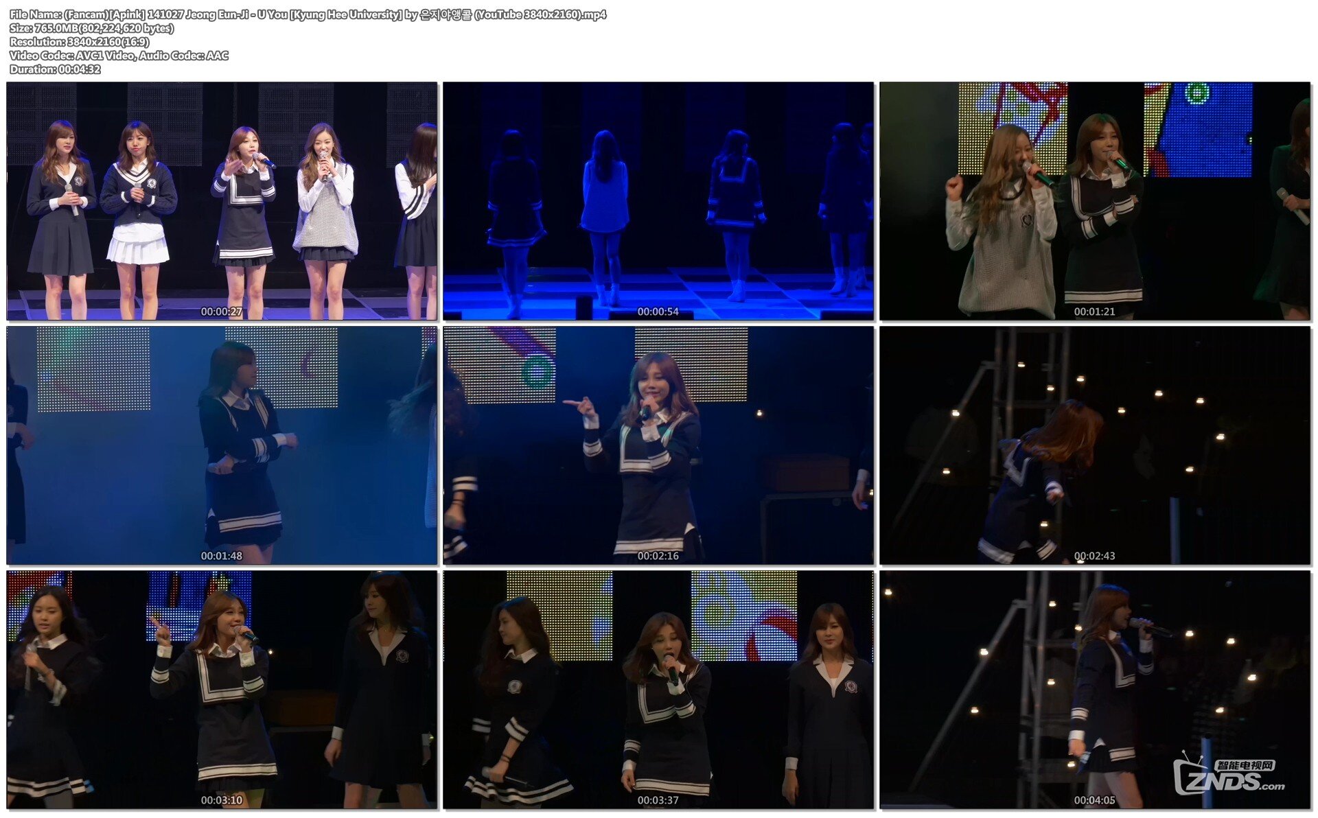 (Fancam)[Apink] 141027 Jeong Eun-Ji - U You [Kyung Hee University] by __________.jpg