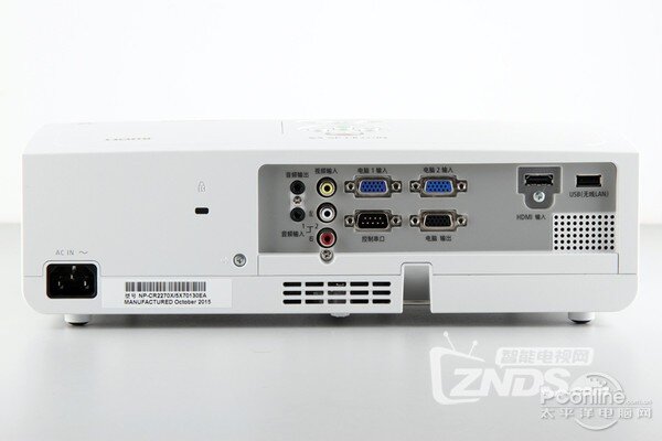 NEC CR2270X商用投影评测 无线模块便捷操作