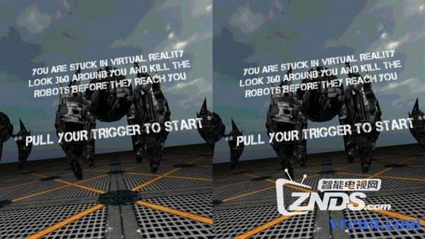 【ZNDS VR游戏】《CardboardFPS》看起来都很吊的样子！