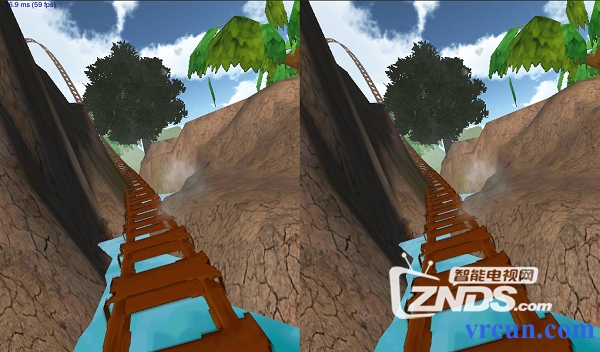 【ZNDS VR游戏】《VR Rollercoaster Niagara FREE》丛林中的过山车