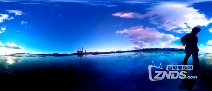 【360全景视频】清晨海滩漫步