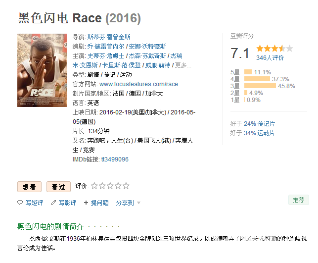 【蓝光】黑色闪电 Race （2016）简体字幕