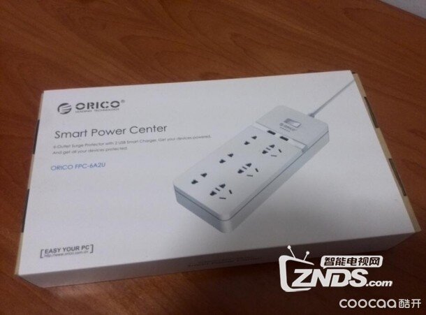 良心产品——ORICO FPC-6A2U智能USB插线板评测