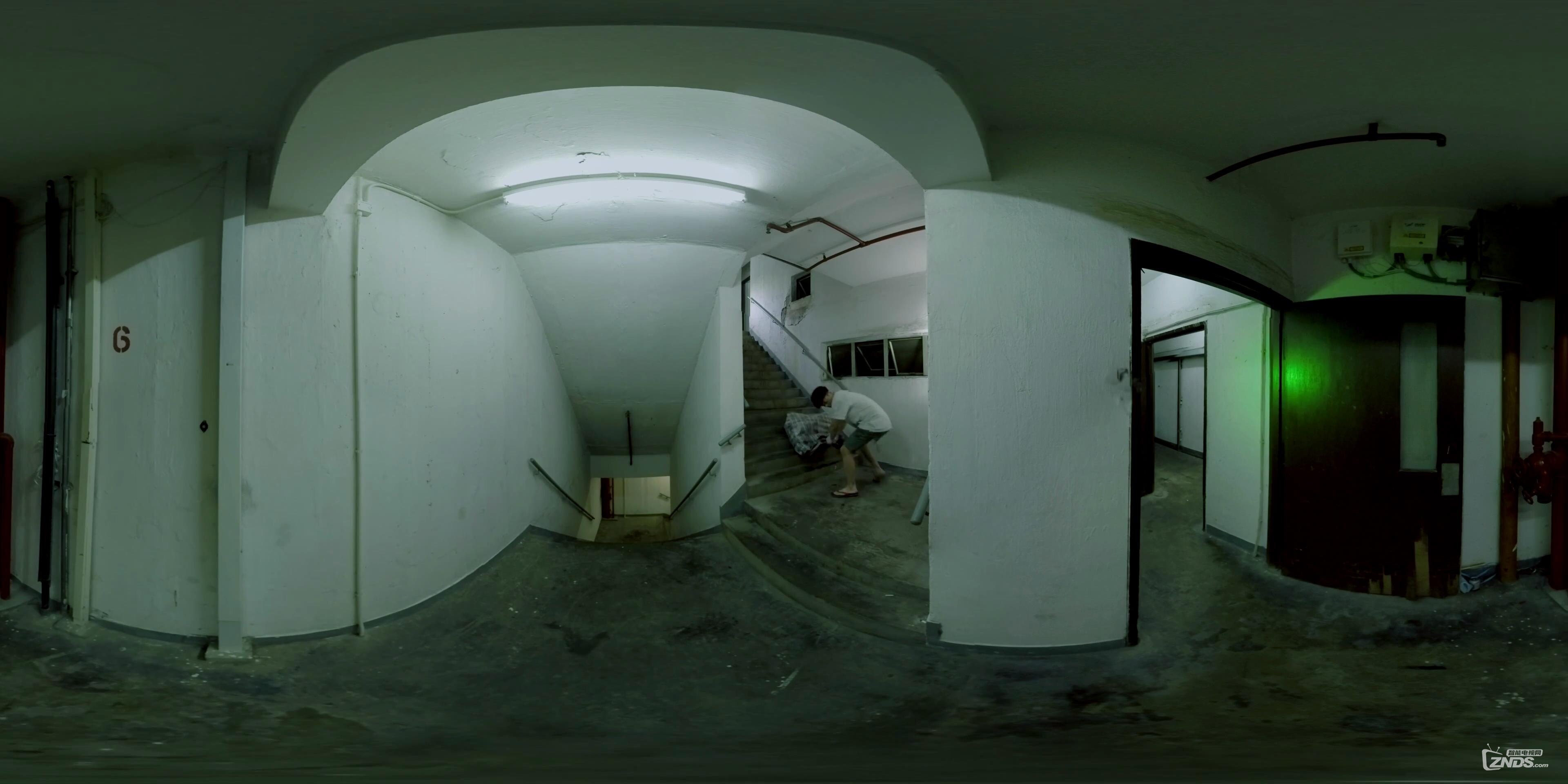 360度vr全景视频恐怖电梯时辰到短剧全景预告