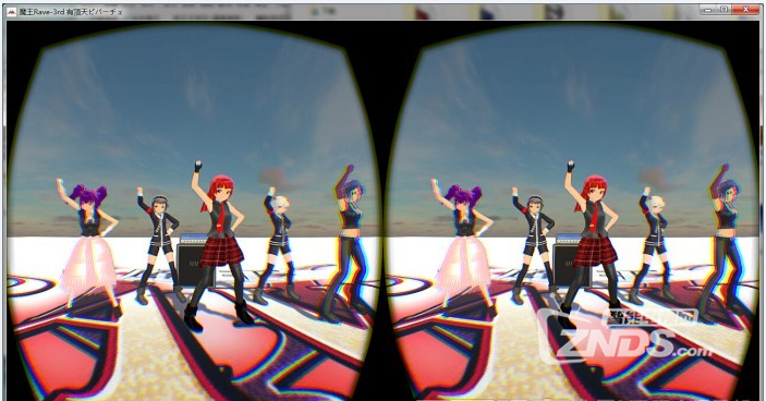 【ZNDS-VR游戏】《魔王 RAVE 3rd impact》萌妹子跳宅舞