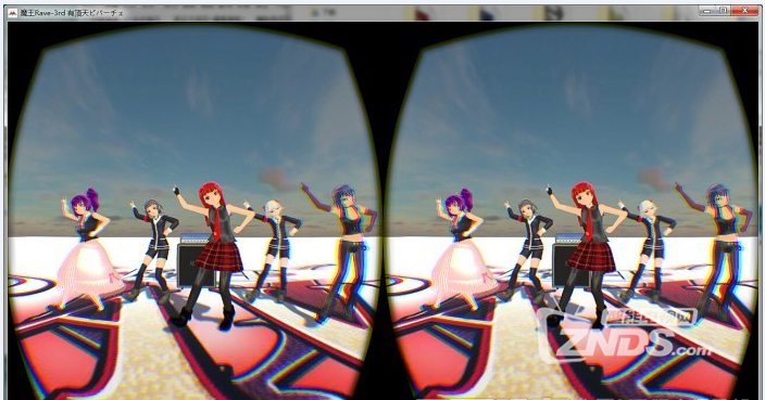 【ZNDS-VR游戏】《魔王 RAVE 3rd impact》萌妹子跳宅舞