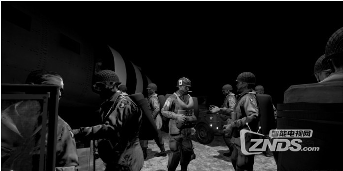 【ZNDS-VR游戏】《Airborne 1944》战火连天生死较量的气氛