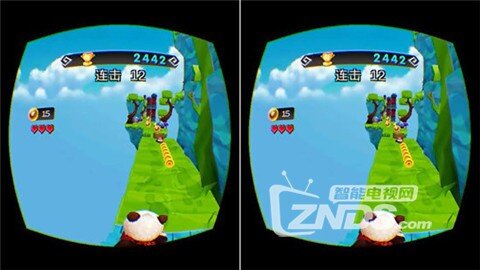 【ZNDS-VR游戏】酷跑熊猫VR 给你带来不一样的跑酷游戏体验