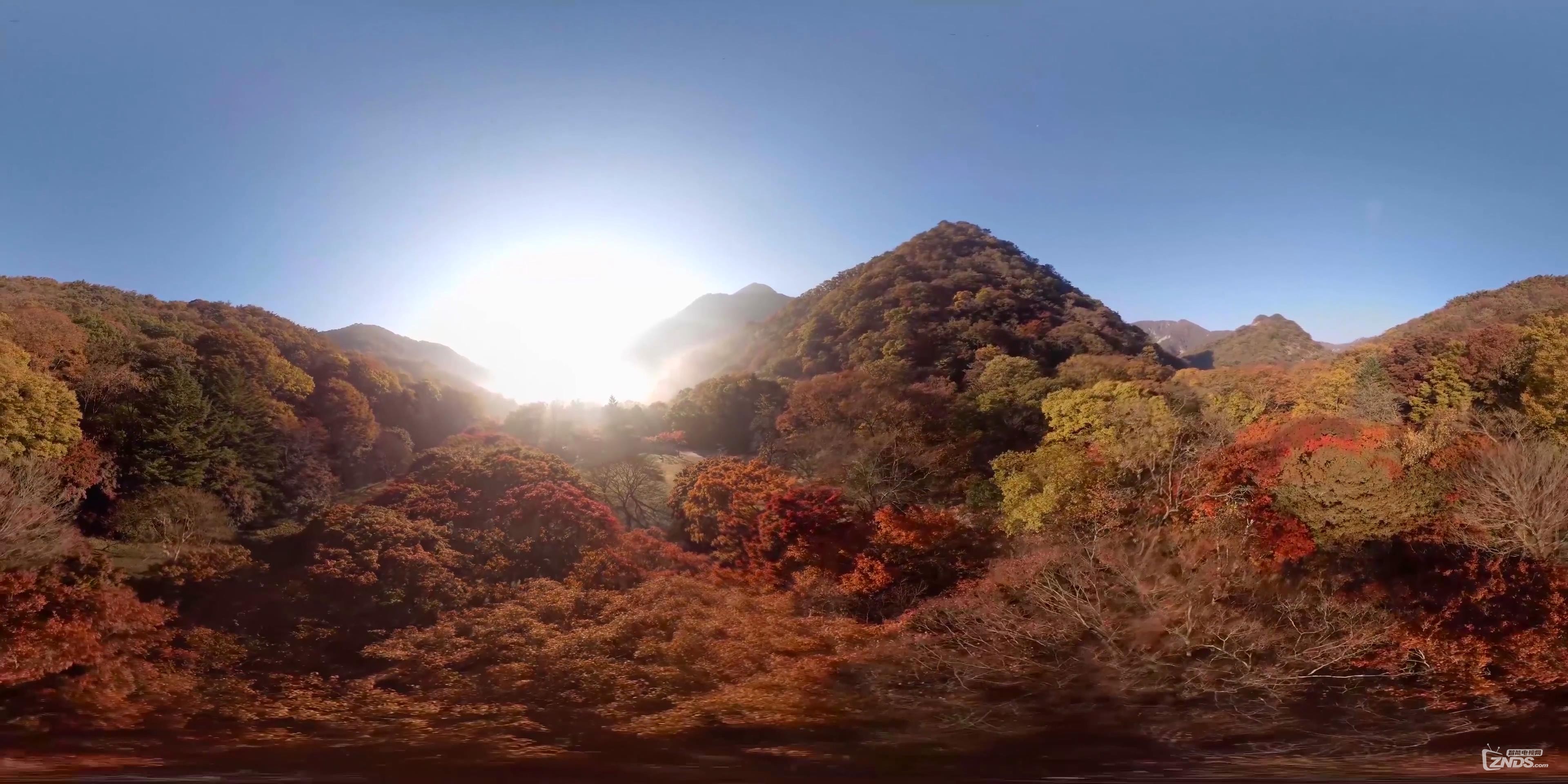 【360度vr全景视频】韩国内藏山国立公园