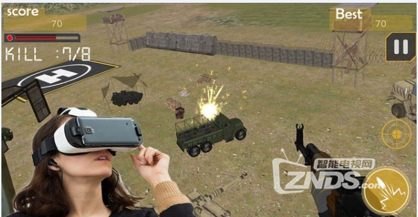 【ZNDS-VR游戏】《VR武装直升机》在一架武装直升机上战斗