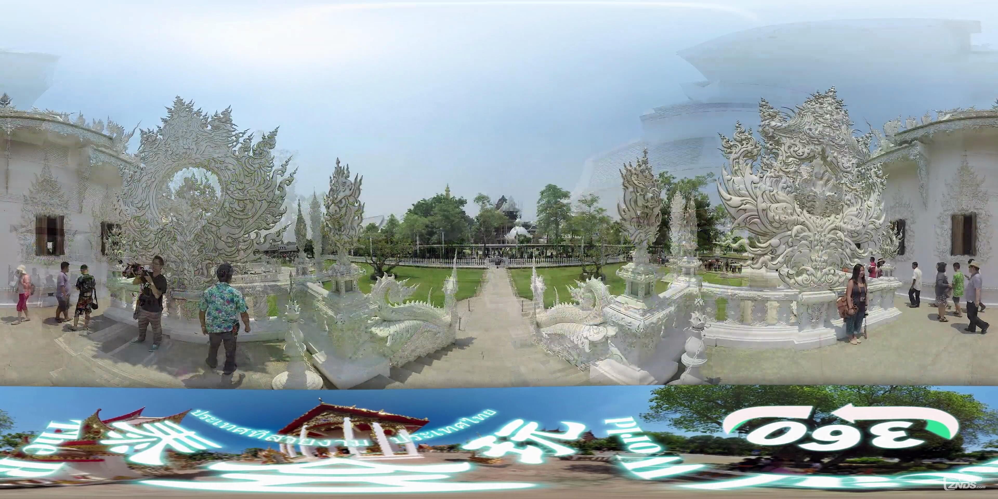 【360度VR全景视频】黑白庙天堂与地狱