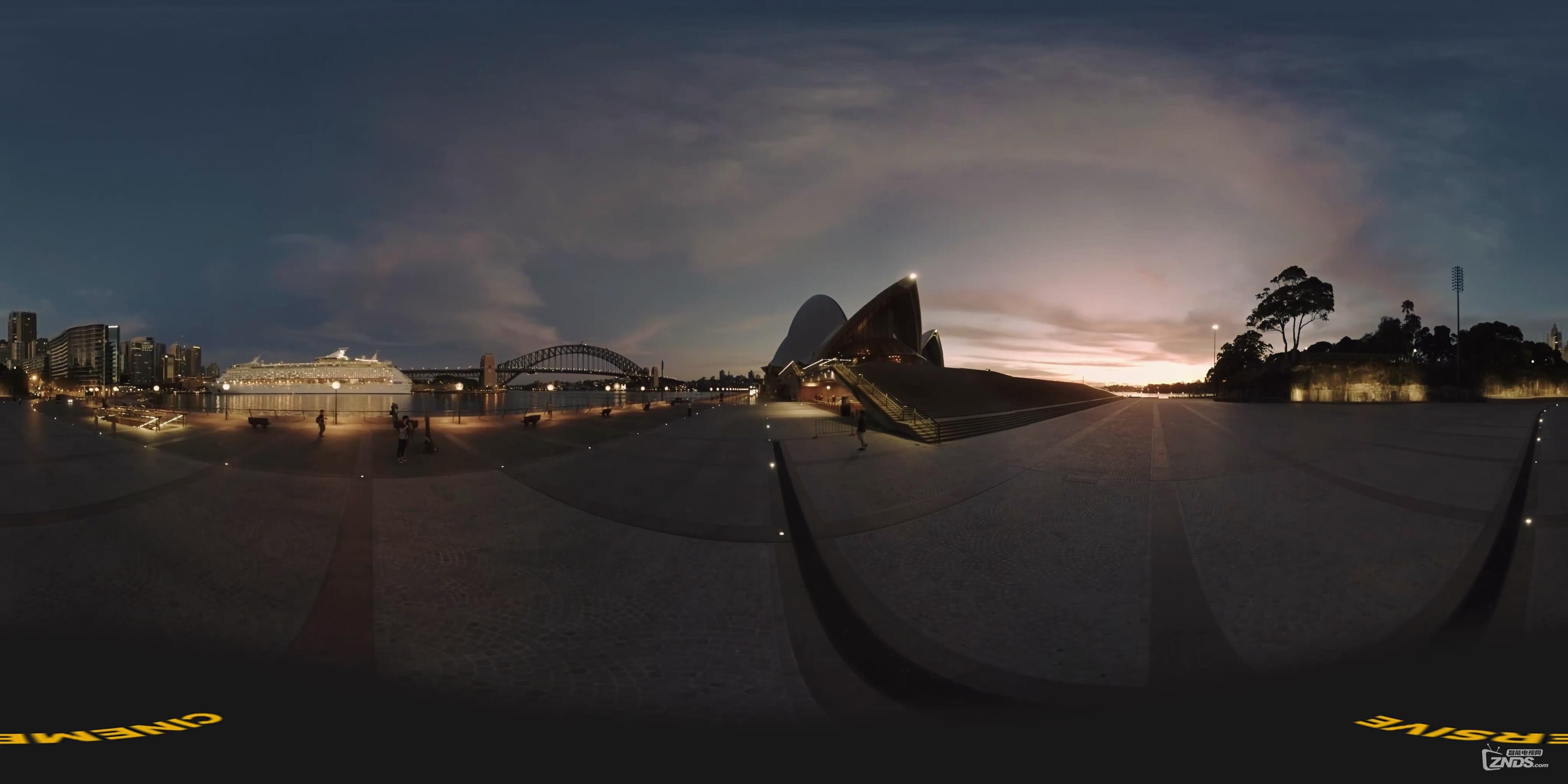 【vr360°全景】[4k] 悉尼歌剧院日出[2160p/mp4/107mb]_vr资源交流